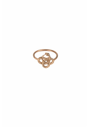 Amaranthine Snake Ring