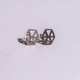 Six Triangles Stud Earrings