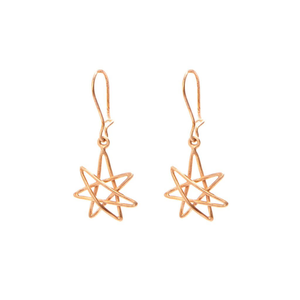 Heptagram Earrings