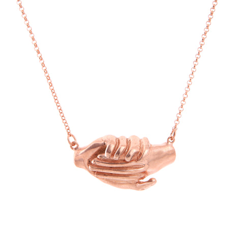 Secret Handshake Necklace