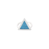 Triangle big with enamel