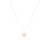 Heptagram necklace