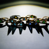 Triangle enamel rings